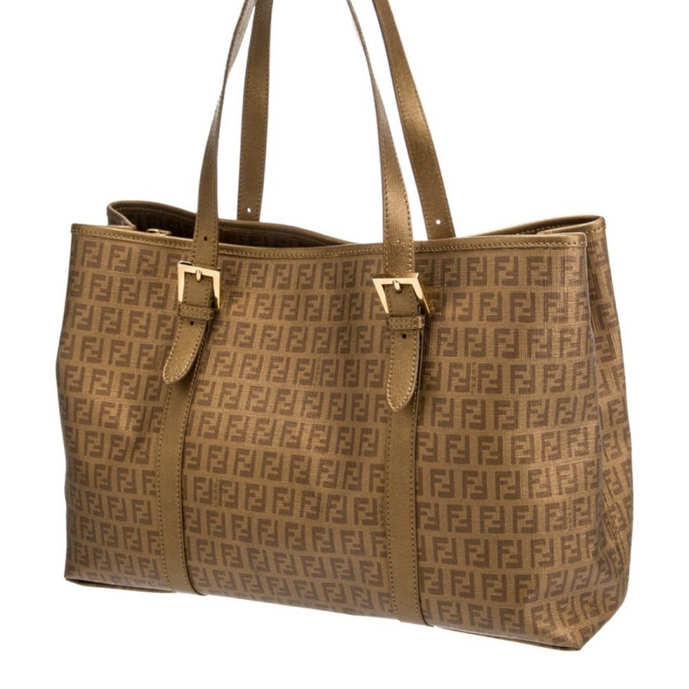 Vintage Fendi Zucchino Spalmati Tote